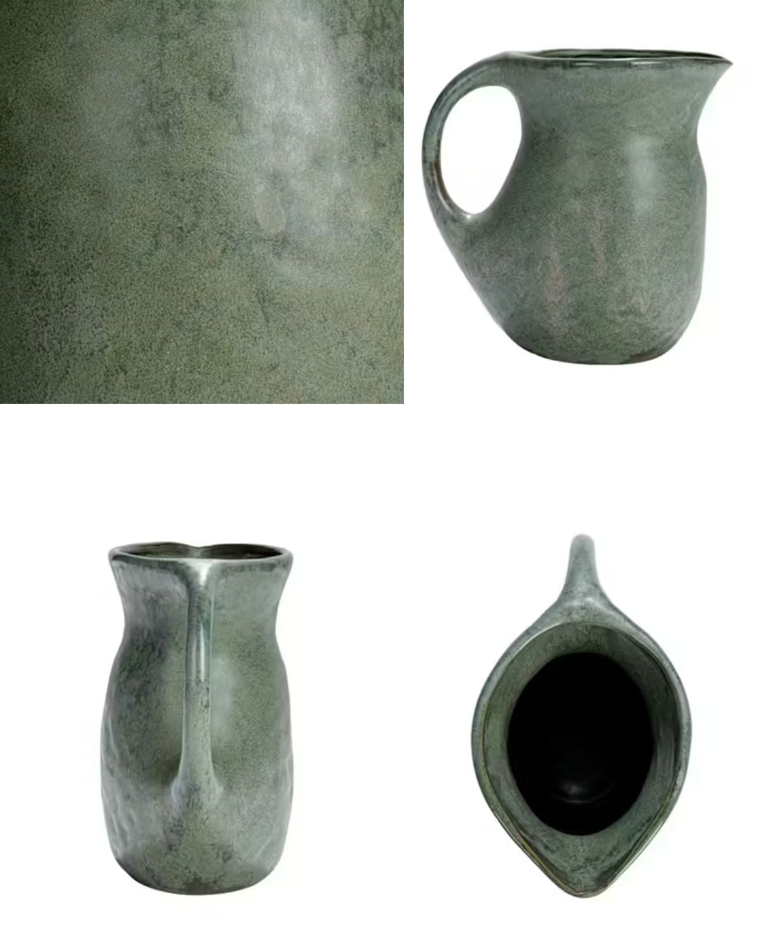JARRA DE GRES VERDE