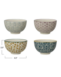 SET DE 4 BOWLS HANA