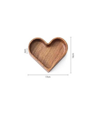 BANDEJA HEART MADERA