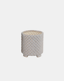 MACETA TEXTURED FOOTED