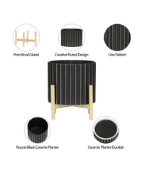MACETA FLUTED