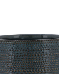 MACETA TEXTURA NEGRO