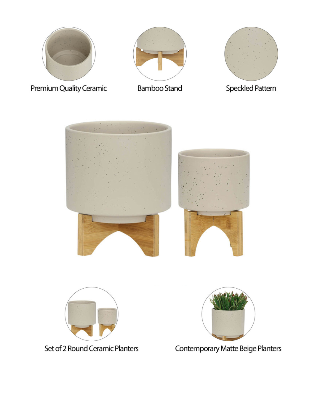 MACETERO WOOD STAND