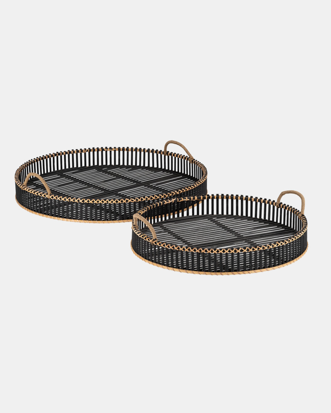 TRAY BAMBOO BLACK