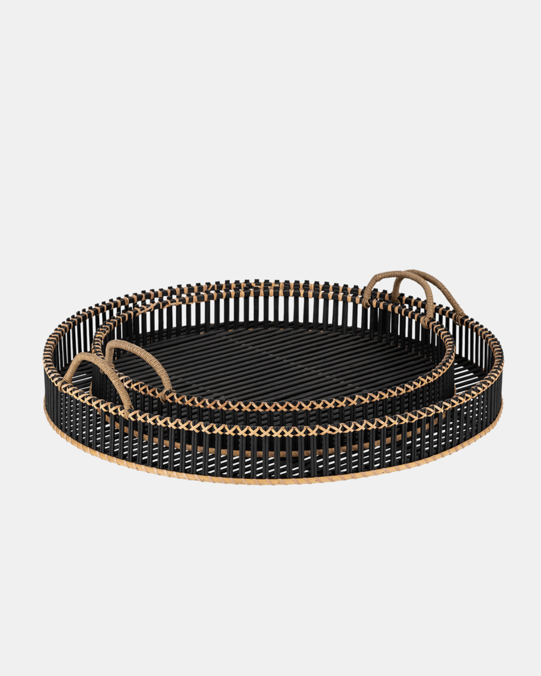 TRAY BAMBOO BLACK