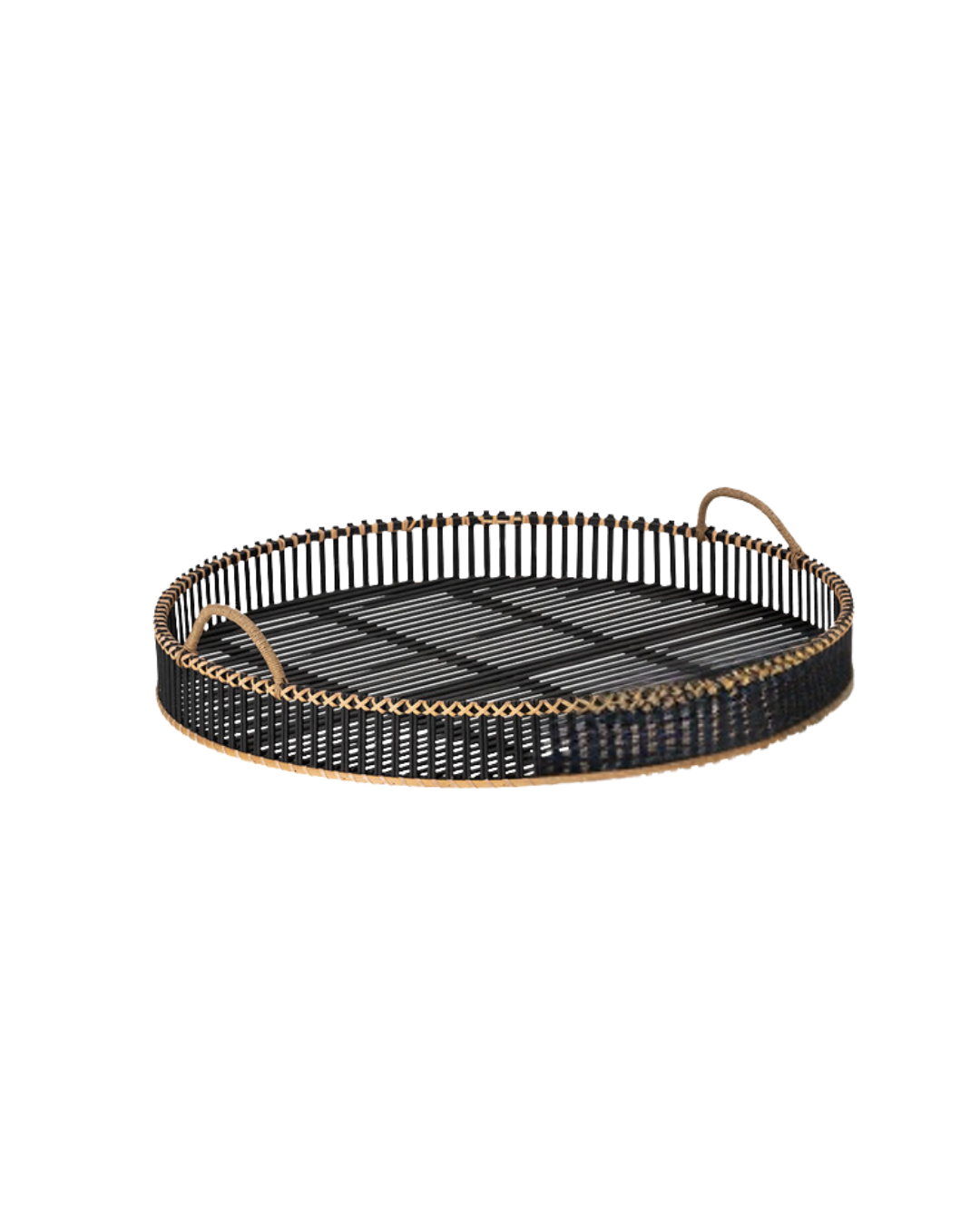 TRAY BAMBOO BLACK
