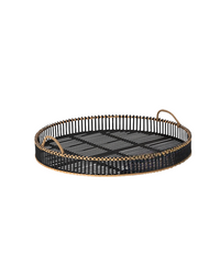 TRAY BAMBOO BLACK