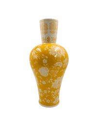 JARRÓN ANTIQUE AMARILLO
