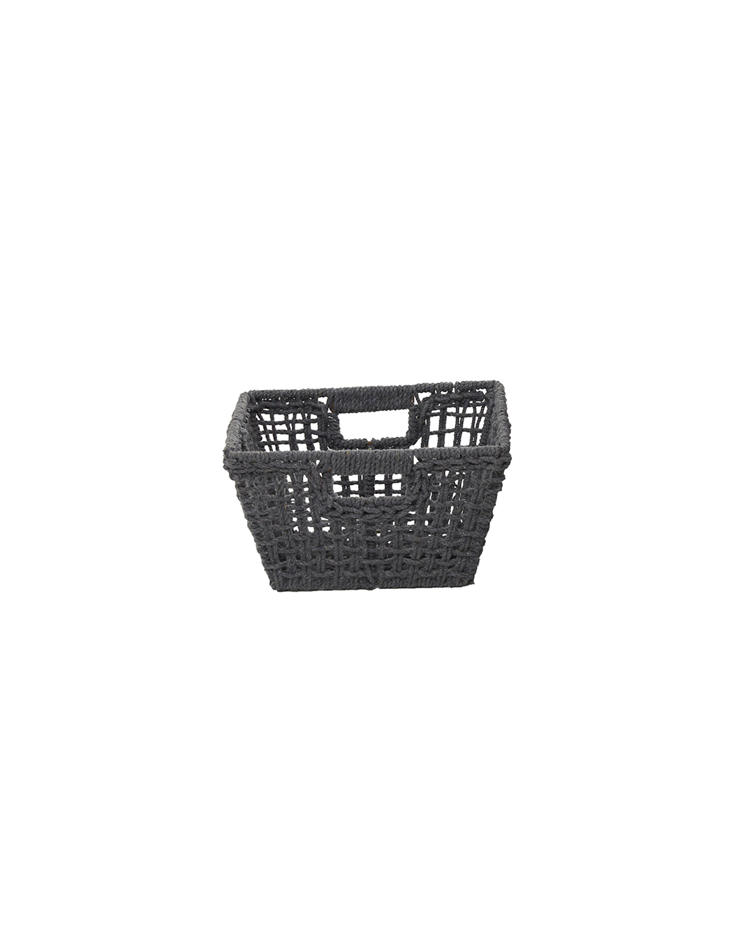 CESTA CUADRADA NEGRA