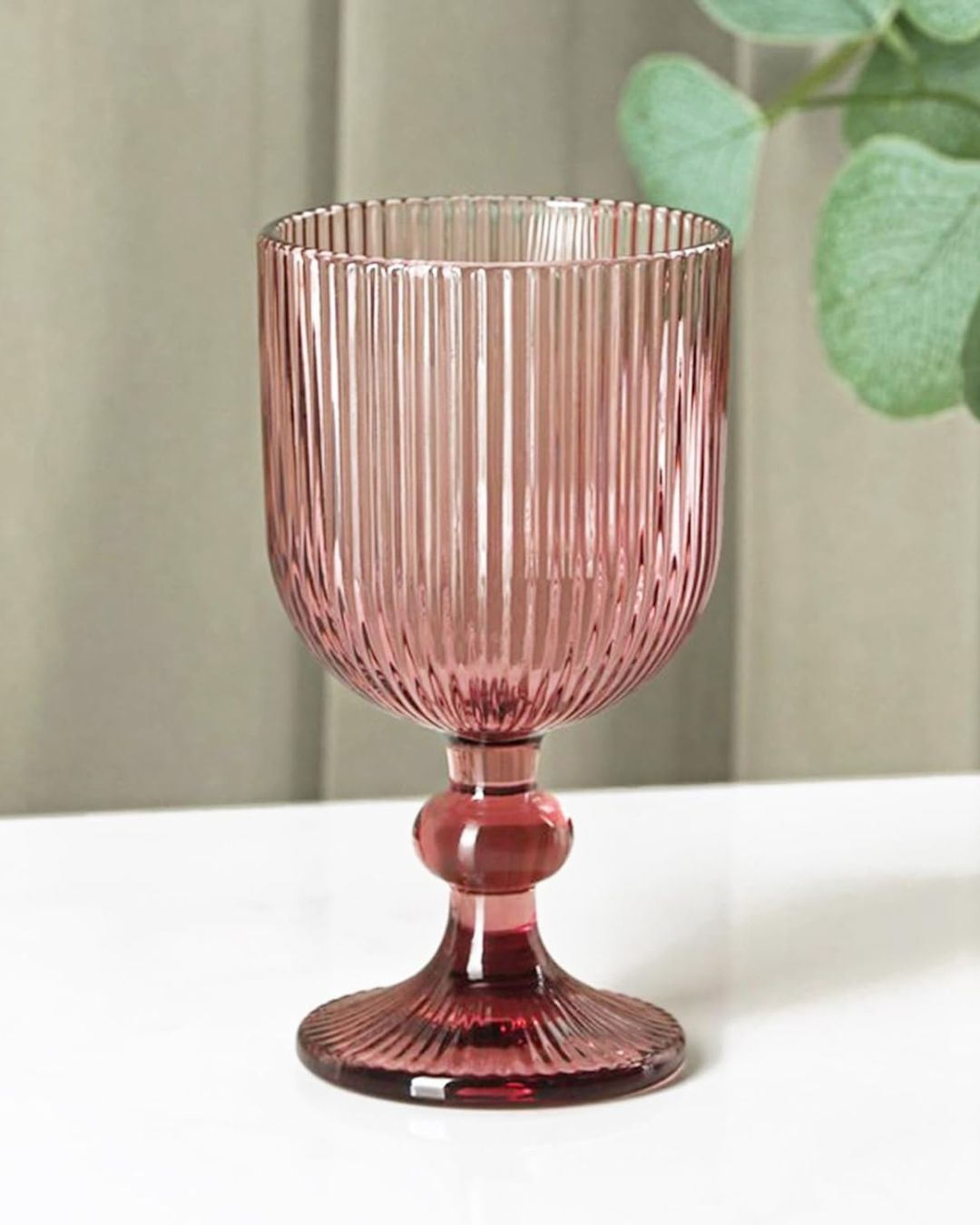 SET 6 COPAS RIBBED