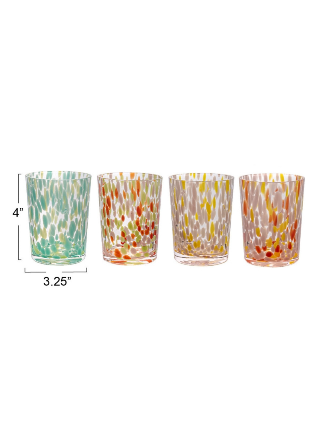 VASO CONFETTI