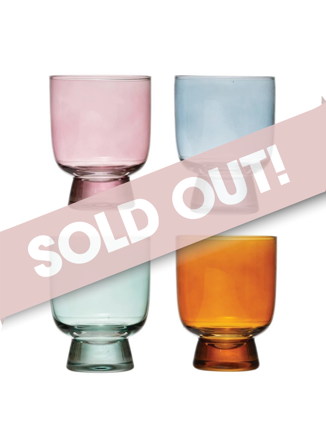 SET DE 4 VASOS HUE