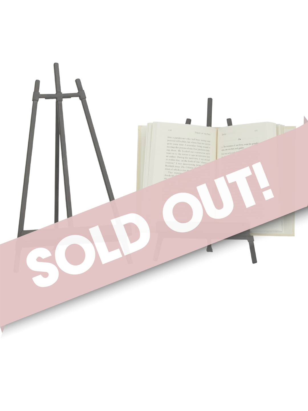 ATRIL DE METAL NEGRO